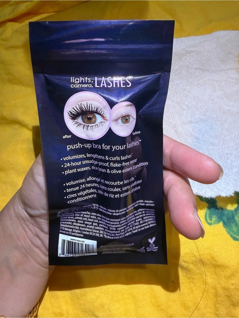 tarte Purple Mascara Sample Packet